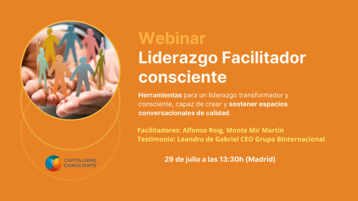 Webinar Liderazgo Facilitador Consciente